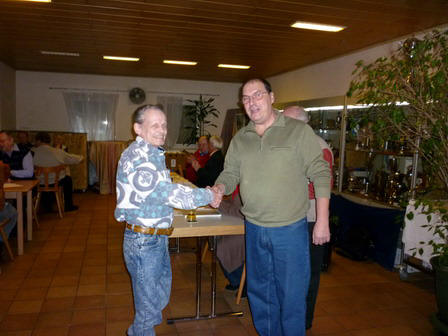 JHV 2012  Ehrung fr 25 Jahre Mitgliedschaft.