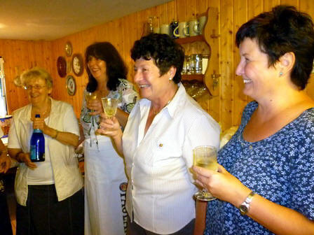 Hella, Marion, Jutta und Bianka.